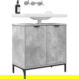 vidaXL Kupaonski ormarić za sudoper Beton siva 60.5 x 33.5 x 61 cm | shoptok.hr