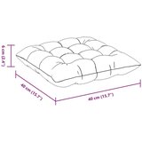  Sedežne blazine 2 pcs Taupe 40 x 40 x 6 cm blago, (5000111601) | Shoptok.si