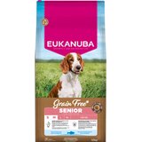 Eukanuba Senior Small & Medium Breed Grain Free morska riba - 12 kg | shoptok.hr