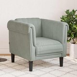  Fotelja svjetlosiva baršunasta | shoptok.hr