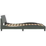  Okvir za krevet Dover tamno sivi 135x190 cm tkanina | shoptok.hr