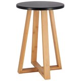 Tendance STOLICA MDF SA NOGAMA OD BAMBUSA, CRNA | shoptok.hr