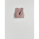 Reserved - Prsluk od odijela - prljavoroza | shoptok.hr