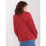 Wool Fashion Italia Sweater-AT-SW-2363-2.04P-dark red | ePonuda.com