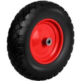  Kotač za kolica bez zračnice 4.00-8 crni i crveni Humberg | shoptok.hr