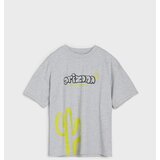 Sinsay Pamučna majica s graffiti printom | shoptok.hr