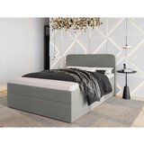 MID.YOU POSTELJA Z VZMETNICO 180 cm x 200 cm , tekstil siva | Shoptok.si