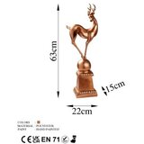 WALLXPERT decorative object figura bakar boja deer pose 2 | ePonuda.com