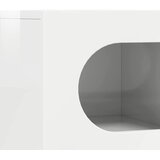 TV ormar Visoki sjaj bijela 60 x 35 x 40 cm Konstruirano drvo | shoptok.hr
