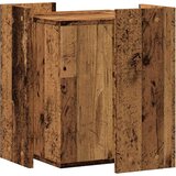  Kutija za mačji pijesak boja drva 42x42x51 cm konstruirano drvo | shoptok.hr