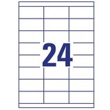 Avery Zweckform univerzalne etikete avery zweckform 3664, 70 x 33,8 mm, bele | Shoptok.si