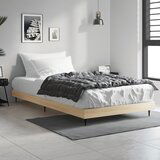 The Living Store Posteljni okvir sonoma hrast 100x200 cm inženirski les - Posteljni Okvir, (21528767) | Shoptok.si