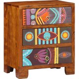  Komoda Višebojna 50x35x60 puno drvo bagrem | shoptok.hr