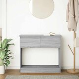  Konzolni stol s ladicama sivi Sonoma 85,5x38,5x74,5 cm | Eponuda.ba