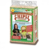 Chipsi Strawberry, stelja za glodavce - drvene strugotine - jagoda, 60 l / 3.2 kg cijene