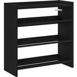 vidaXL Stalak za cipele crni 60x25x62 cm od konstruiranog drva | shoptok.hr