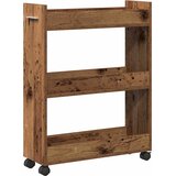  Cabinet s kotačem Staro drvo 60 x 22 x 79 cm | shoptok.hr