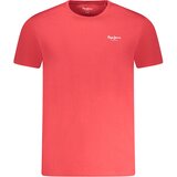 PepeJeans MEN&#39;S SHORT SLEEVE T-SHIRT RED Cene