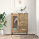  Kreveta Umjetnički hrast 69,5 x 34 x 90 cm Konstruirano drvo | shoptok.hr