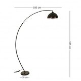 Opviq Mısra siyah lambader retro 3 Baslıklı lampa | ePonuda.com