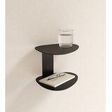 LIND DNA Črna jeklena polica 29 cm Curve Bull – | Shoptok.si