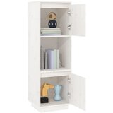  Visoka komoda bijela 38x35x117 cm od masivne borovine | Eponuda.com