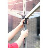 Brabantia Vrtno stojalo za sušenje perila v srebrni barvi 40 m Topspinner – | Shoptok.si