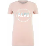 AÉROPOSTALE Majica 'JUN' sivkasto plava / akvamarin / roza / bijela