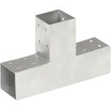  Spojnici za stupove u T-obliku 4 kom pocinčani metal 71 x 71 mm | shoptok.hr