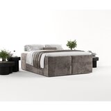 Maison de Rêve Rjava boxspring postelja s prostorom za shranjevanje 140x200 cm Yoko – | Shoptok.si