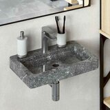  Zidni umivaonik sivi 38 x 24 x 6,5 cm mramorni | shoptok.hr