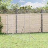  kavez za pse srebrni 6 x 14 x 2 m od pocinčanog čelika | shoptok.hr
