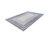 Kayoom PREPROGA Sarai 125 Grau 80/150 cm tkano siva | Shoptok.si