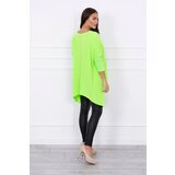 Kesi Oversize blouse green neon colors | shoptok.hr