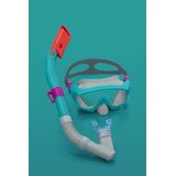  Ronilni set maska, dihalka, plavuti Bestway 25020 - modra | Shoptok.si