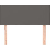  Uzglavlje sivo 80 x 5 x 78/88 cm od umjetne kože | shoptok.hr