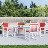  Jastuci za vrtne stolice 4 kom crveni 100x50x3 cm od tkanine | shoptok.hr
