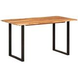  Blagovaonski stol od masivnog bagremovog drva 140 x 70 x 76 cm | shoptok.hr