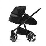 Dada prams Otroški voziček APUS - ČRNA PREMIUN | Shoptok.si