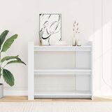  Konzolni stol bijeli 100 x 35 x 90 cm od konstruiranog drva | shoptok.hr