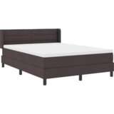  Postelja boxspring z vzmetnico Temno rjava 140 x 200 cm, (5000127239) | Shoptok.si