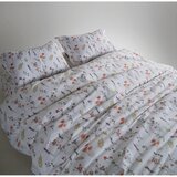 Mila Home Luxury Bijela posteljina za krevet za jednu osobu od renforce pamuka 140x200 cm Floral Dance Autumn – | shoptok.hr