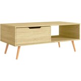 vidaXL stolić za kavu boja hrasta sonome 100 x 49,5 x 43 cm od iverice | shoptok.hr