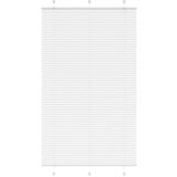 vidaXL Plisirana roleta bijela 115x200 cm širina tkanine 114,4 cm | shoptok.hr