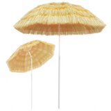  Suncobran za plažu u havajskom stilu 180 cm prirodni | Eponuda.ba