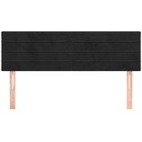  Uzglavlja 2 kom crna 72 x 5 x 78/88 cm baršunasta | shoptok.hr