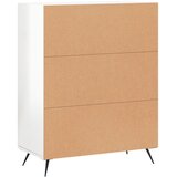  Komoda sjajna bijela 69,5x34x90 cm od konstruiranog drva | Eponuda.ba