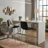  POZZA stolac - crni baršun / kromirane noge x 1 | shoptok.hr