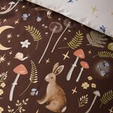 Catherine Lansfield Temno rjava posteljnina za zakonsko posteljo 200x200 cm Enchanted Twilight Animals – | Shoptok.si