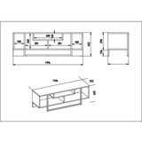Hanah home TV komoda Asal 875ZNA3045 | ePonuda.com